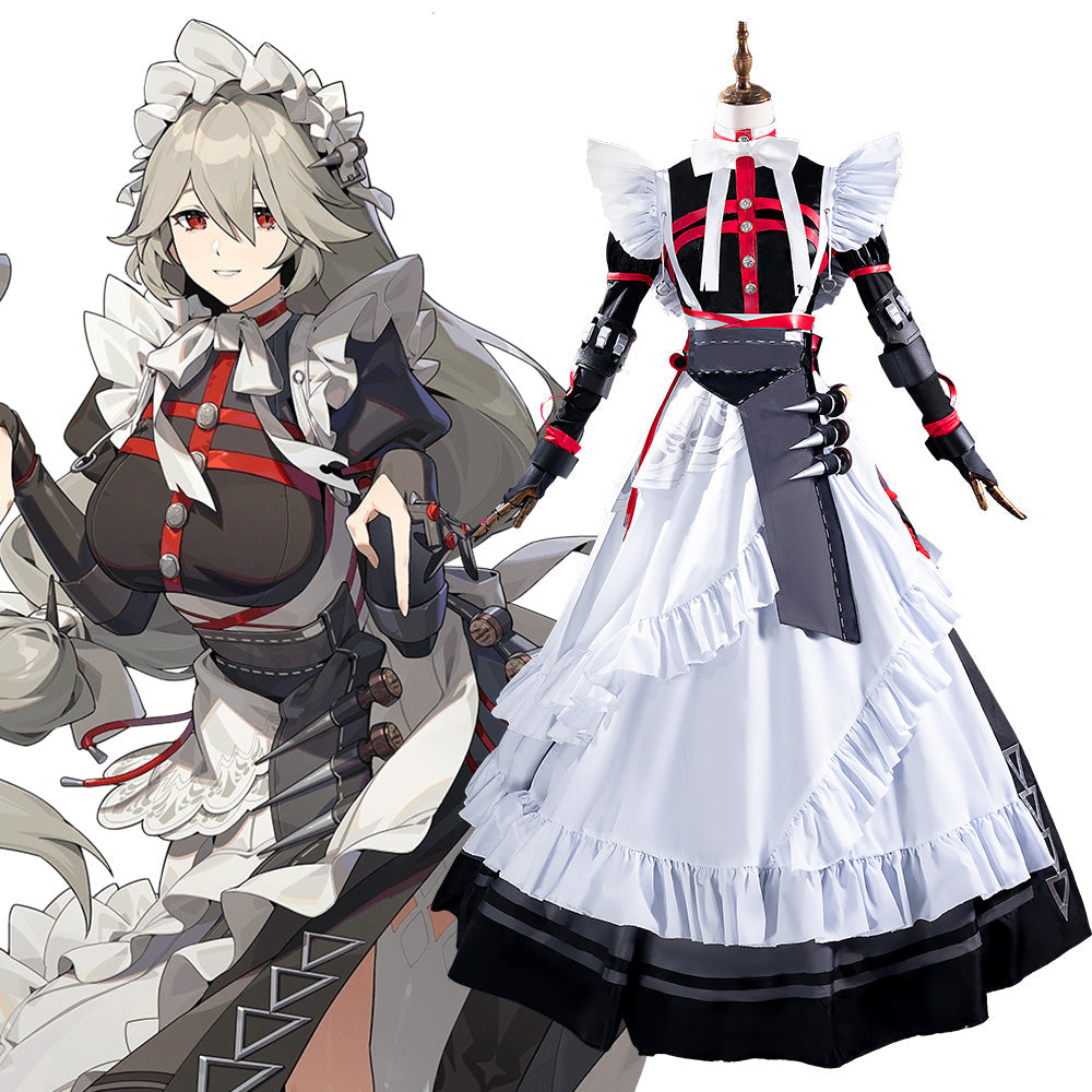 Zenless Zone Zero Victoria Housekeeping Rina Cosplay Costume Costume - Tophatter Daily Deals